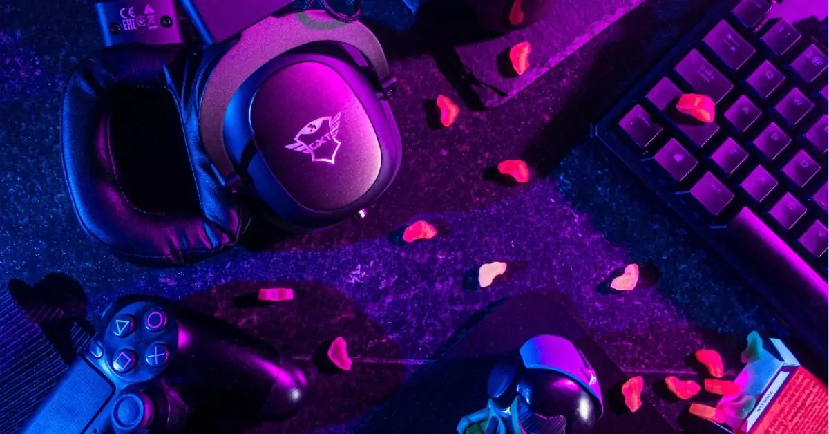 home office setup for him